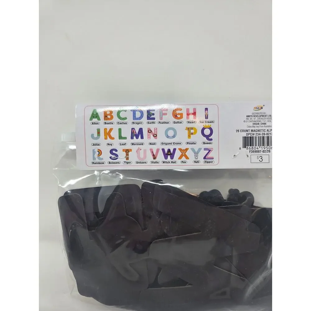 Target magnetic alphabets